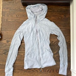 Lululemon Light gray / purple jacket